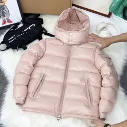 Down Jacket 70th Pink Winter Warm Big Size Overcoat TNFS Puffer Men Womens Fashion Womens Full Print Thick Warmhat Long Sleeve Short Downjacket