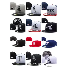 Snapbacks todos os logotipos da equipe designer chapéus chapéus de basquete ajustável carta sol bonés atacado esportes ao ar livre bordado algodão fl c dh2j6