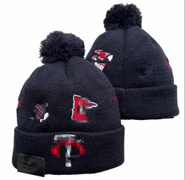 Minnesota''Twins''Beanies Bobble Hats Baseball Ball Caps 2023-24 Fashion Designer Bucket Hat Chunky Knit Faux Pom Beanie Christmas hat A1