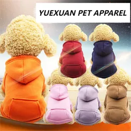 Yuexuan Designer Pet Dog Clothing للكلاب الصغيرة ملابس ملابس دافئة للكلاب معطف الجرو ملابس الحيوانات الأليفة للملابس المتوسطة الكلب الكلب أزياء ملابس تشيهواهوا