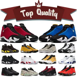 Jumpman 14 14s men basketball shoes Light Ginger Red Laney Hyper Royal Fortune Black Toe mens trainers outdoor sport sneakers