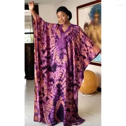 Ropa étnica 2023 vestidos de fiesta de boda africanos para mujeres otoño elegante con cuello en v talla grande vestido largo batas dashiki