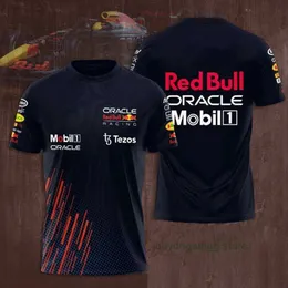T-shirt da uomo 2023/2024 Nuova F1 Formula One Racing Team Girocollo Tee Sport Casual Abbigliamento leggero e traspirante 1jxm