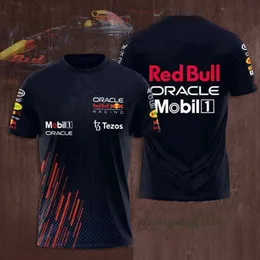 Erkek Tişörtleri 2023/2024 YENİ F1 Formula One Racing Team Crewneck Tee Sports Sıradan Nefes Alabilir Hafif Giyim 1JXM