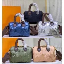 Silver Econyl recycled Pillow Speedy bag Bandouliere 25 Mini Nylon purse OnTheGo Tote Maxi Pochette handbag Embroidery Monograms bumbag M20973 M20971 M21056H1