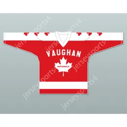 Custom Red Vaughan Nationals Wayne Gretzky 9 Jersey Metro Junior B Hockey League Новый Top ED S-M-L-XL-XXL-3XL-4XL-5XL-6XL