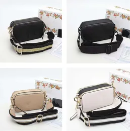 The Snapshot Designer Bags Handbag Famous Mini Camera Small Crossbody Bag Women Shoulder multicolor Dual Top Zip inside partition Webbing Strap purse YY5532