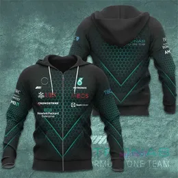 メンズフーディーズ2023/2024新しいF1フォーミュラワンレーシングチームスウェットシャツSudadera Con Capucha Del Equipo Keto Sudadera Informal Para Hombre S2023 534H