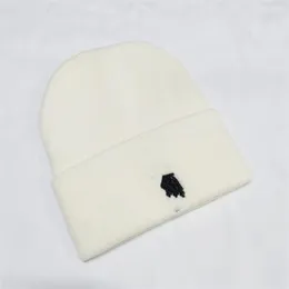 Designer Polo's luxe wollen hoed herfst- en wintervrije tijd warme gebreide muts jeugdmode koude muts.
