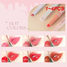 Lip Pencils 1~4PCS Mirror Water Lip Glaze Delicate Lipstick Pencil 13 Colors Heart Lipstick Pen Beauty Cosmetics Lip Tint Pen 231201