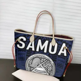 Evening Bags Polynesian Samoa Brand Designer Women's Totes Bag Large Capacity Shoulder For College Girls Adjustable Handbags Bolso Mujer