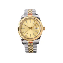NOVO 2023 Nova marca de aço inoxidável corrente moda relógio de ouro feminino masculino relógios de pulso quartzo 31mm relógios mecânicos automáticos estilo casais montre reloj mujer 41mm