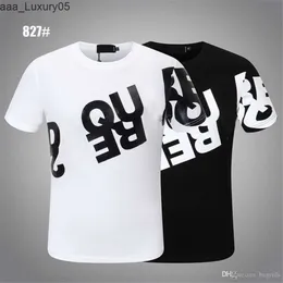 DSquare D2 DSQ Men Casual Mens Designer Hip-Hop Polo Shirt T Chirts Print Print Shortly White Collar Summer Polos Tops Tee M-xxxl Black 24 GC05