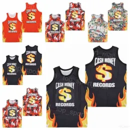 Movie Basketball CASH MONEY Jerseys RECORDS SOLDIERS College for Sport Fans Breathable Embroidery and Ed Pure Cotton Team Color Black