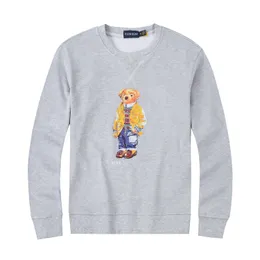 Plein Bear marka bluzy męskie bluzy ciepłe grube bluza hip-hopowa luźna charakterystyczna charakterystyczna pullover misia luksusowy bluza męska 9102