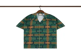 Men039s Casual Shirts 2022 Hawaiian Shirt Men039s Summer Holiday Beach Shortsleeved Oil Painting Printing Me5879640