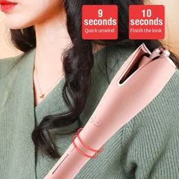 Curling Irons Hair Curler Senaste Anti Perm Automatisk rotation Curling Irons Ceramic Heat Hårstyling Tool 231201