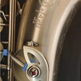 Ny ankomst Tenor Saxofon Professionella musikinstrument Mässing STS-802 BBTONE ANTIK KOPPER B TUBE SAX MED CASE MUNPIECE handskar