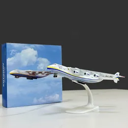 طائرة Modle 20cm Diecast Alloy Antonov AN-225 "MRIAA" Airplane Model 1/400 Scale 231201