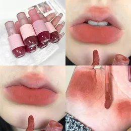 Lip Gloss Matte Velvet Lipstick Waterproof Long Lasting Easy To Color Women Korean Glaze Mud Makeup Cosmetics