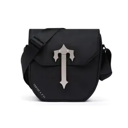 Men Trapstars COBRA T BAG BLACK SILVER Outdoor shoulder Handbag backpack Designer Tote bag Wallet crossbody Waist Camera Bags for 295f