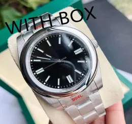 New Men039s Mechanical Watch 2813 Automatic Movement Watches With Box Designer Sports Fashion 904L Stainless Steel Water Resist3011173