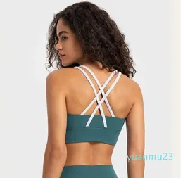 Yoga Outfit Colors NWT Reggiseno da allenamento Palestra Spor Tone Reggiseni Top a coste Lady Style Breat