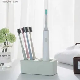 Toothbrush Holders Diatomite Toothbrush Holder Water Absorption Antibacterial Bathroom Countertop Q231202