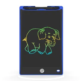 8.8-tums LCD-skrift pad ritningsplatta svarta tavlan Skrivning pad Vuxen Barn present Lessless Notepad Tablett Memo Monokrom eller färg