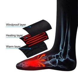 Kids Socks Men Women Winter Warm Electric Heating 37V Rechargeable Heated Stockings 231202