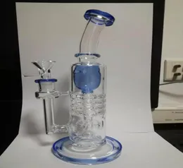 Hitman Glass Bongs Classic Brilliance matrix perc hookahs Klein Smoking water Pipe Dab Rigs shower head WaterPipes Bong with 144 9726698