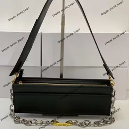 Topp 7A Designer Bag Luxury Shoulder Handbag Wallet New Product French Stick Bag Fashionable High-End Wide Shoulder Strap Handbag Chain Underarm Women's Tote