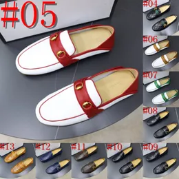 37MODELLO Scarpe casual antiscivolo Uomo Mocassini firmati leggeri in vera pelle Moda uomo Scarpe da passeggio per uomo di lusso Scarpe da sposo per uomo