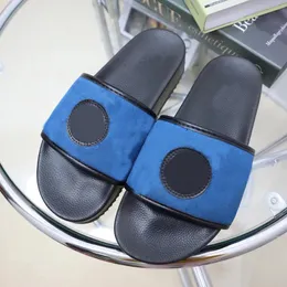 Flip-flops Men's Designer Slippers Soft Bottom Outer Wear Women's Slip Resistant Sandals Printed Beach Slippers Outdoor with Box Size 35-44