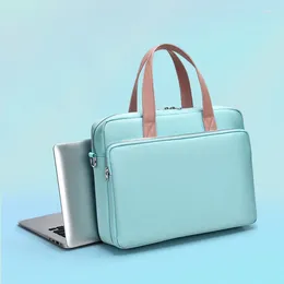 Valigette CFUN YA Tendenza moda Borsa da donna di lusso 14 15 16 Borsa per laptop per uomo Borsa a tracolla da lavoro Borsa a tracolla Messenger Pack Valigetta