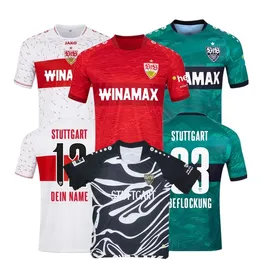 Hayranlar Tees Tees 2023 2024 VFB Stuttgart Futbol Formaları Jeong Guirassy Karazor Unav Millot Fuhrich Stiller Anton Rouault 23 24 Futbol Gömlek J240309