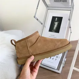 Tasman designer ultra mini botas austrália lã de pele carneiro inverno das mulheres deslizamento em pele mini bota plataforma botas neve tasman chinelos