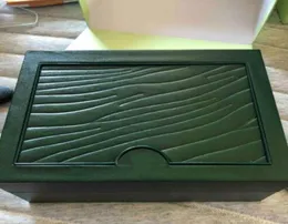 Watch Boxes Cases Box Green Brand Original With Cards And Papers Certificates Handbags For 116610 116660 116710 Watches3594833