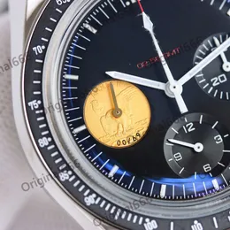 Projektant Mężczyźni Watch OMG Speedmaster Professional Watches Wszystkie wybieranie Superclone Moonwatch Auto Mechanical Menwatch Chronograph Uhren Relij Montre Omge Luxe Zhwv