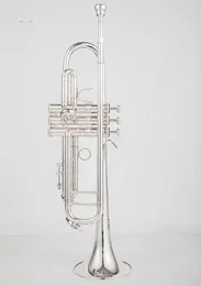 Stradivarius 190S-37 50. Yıldönümü Gümüş Trompet Borusu Düz Enstrüman Pirinç Çürümler