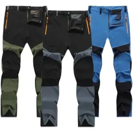 Pantaloni da esterno Uomo Trekking Pantaloni da campeggio Pantaloni leggeri ad asciugatura rapida Anti UV Pantaloni impermeabili elastici sottili traspiranti Arrampicata Trekking 231202