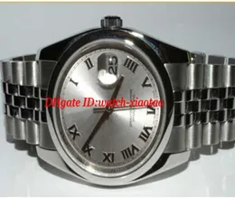 Luxury Watches Stainless Steel Bracelet MENS 116200 SILVER ROMAN DIAL JUBILEE BRACELET HIDDEN CLASP 41mm Mechanical MAN WATCH Wris2344107