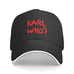 Ball Caps Personalized Red Karl Who Slogan Baseball Cap Men Women Adjustable Dad Hat Sports
