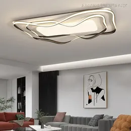 Chandeliers LED Ceiling Light Rectangular Living Room Office Minimalist Modern Atmospheric Headlights Bedroom Main Fixtures