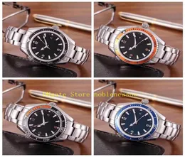 5 Style With Original Box Men039s Watches Mens Planet 600M 007 42mm Black Dial Professional Stainless Steel Bracelet Automatic 4650643