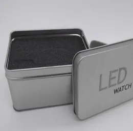 10pcs Stylish Aluminium Watch Boxes Cases Metal Womens Men039s Gift Box Jewelry Display Case Storage Watches3112053