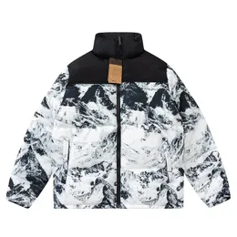 Men's Jackets 2023 The Snow Mountain Puffer Jacket Men Women Fashion Embroidery Down Padded Vintage Clothes Winter Couple Cotton Coat 231202