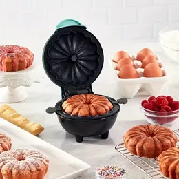 Smażone gofrowe elektryczne nietoperzowe maszynę do ciasta kuchenna kuchnia śniadanie dyniowe ciasto pleśń jajko ciasto mini piekarnik waflowy