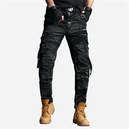 Survêtements pour hommes Elmsk pantalons de travail de camouflage européens et américains en plein air militaire grande taille sport vêtements de commerce extérieur