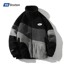 Men's Jackets Retro Expedition Fleece Jacket Men High Quality Warm Faux Fur Coat Tops Teenagers Korean Fashion Lambswool Winter 231202